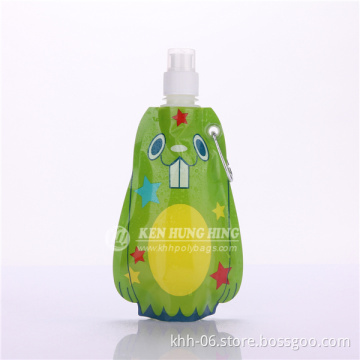 Hot Sale BPA free Animal Shape Spout Liquid Milk Packing Bag